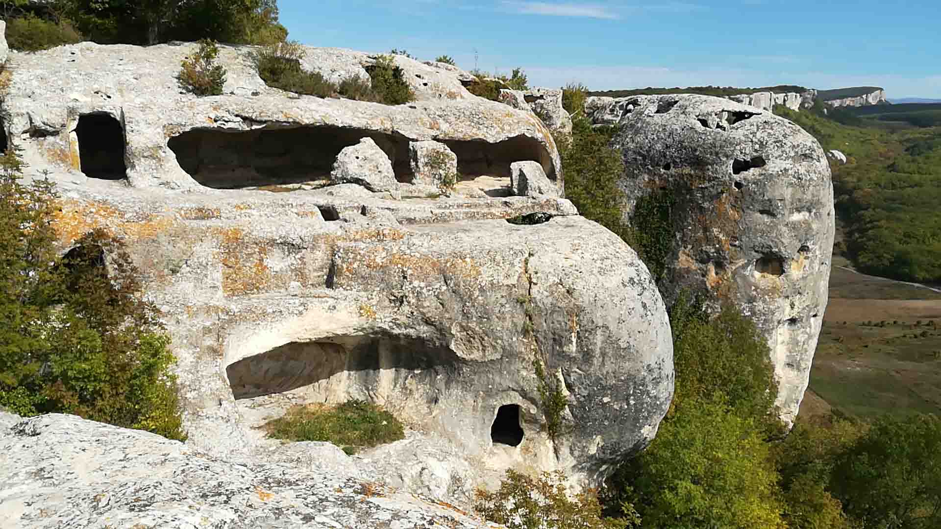 Эски кермен пещерный город фото